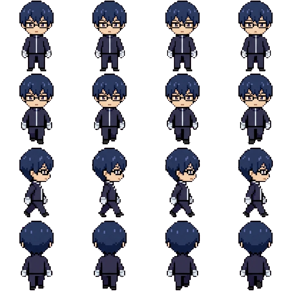 Kazuhiro Nakamura movement sprite