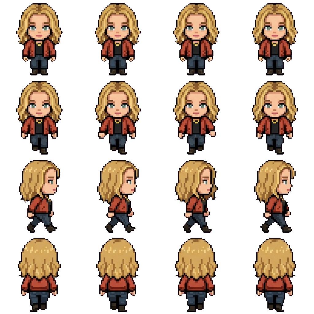 Guinevere Beck movement sprite