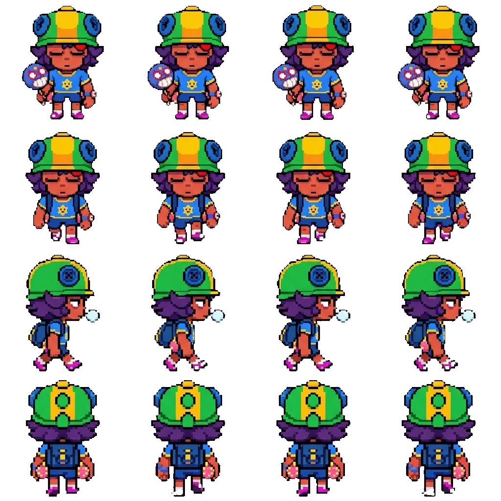 Sandy movement sprite