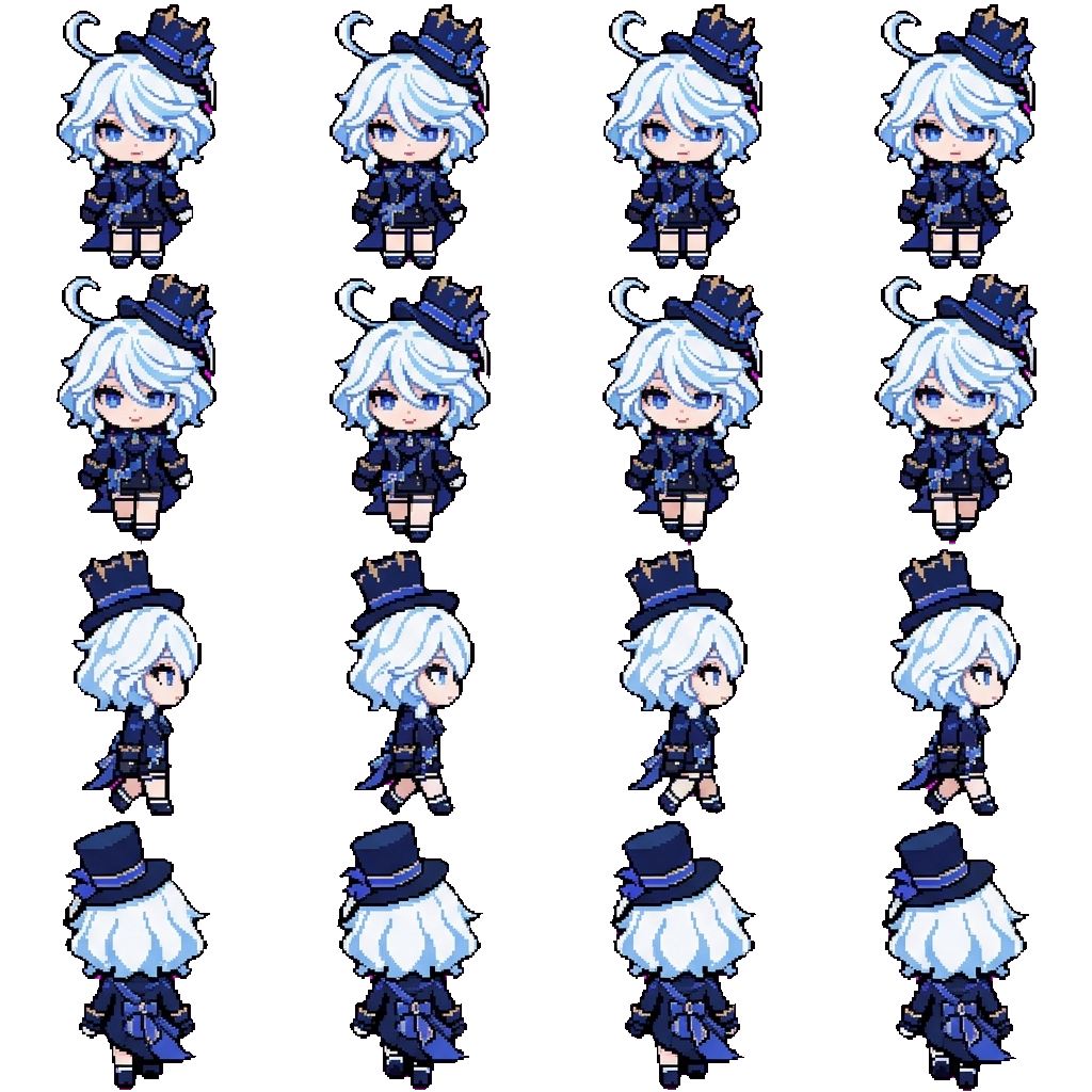 Furina movement sprite
