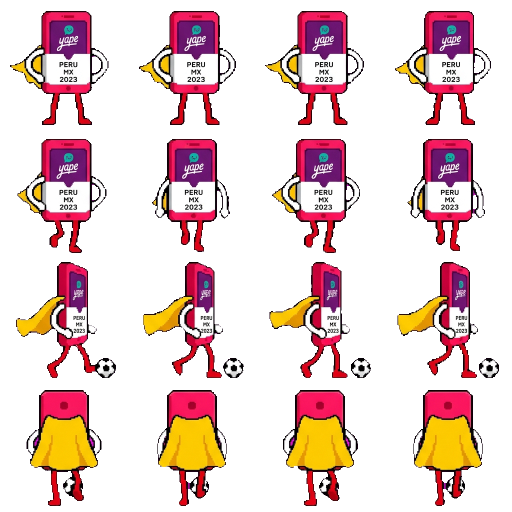 Yapito PERÚ MX FIFA movement sprite