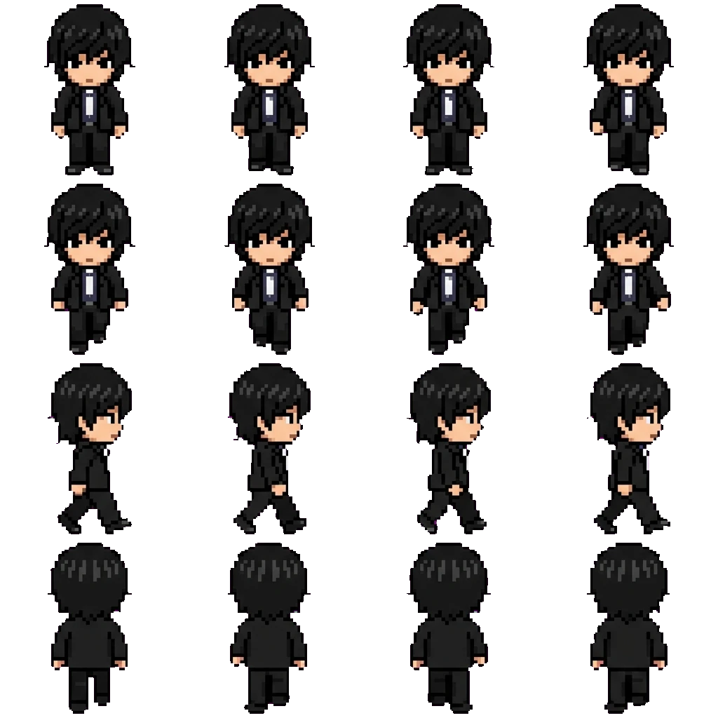Teru Mikami movement sprite