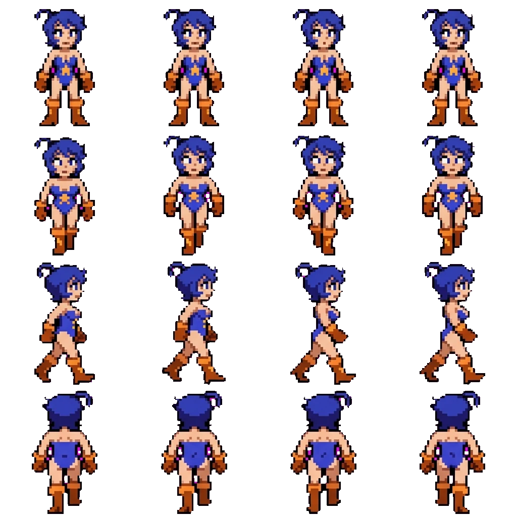 Betty movement sprite