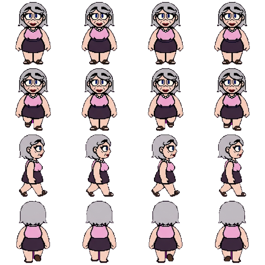 Lucy movement sprite