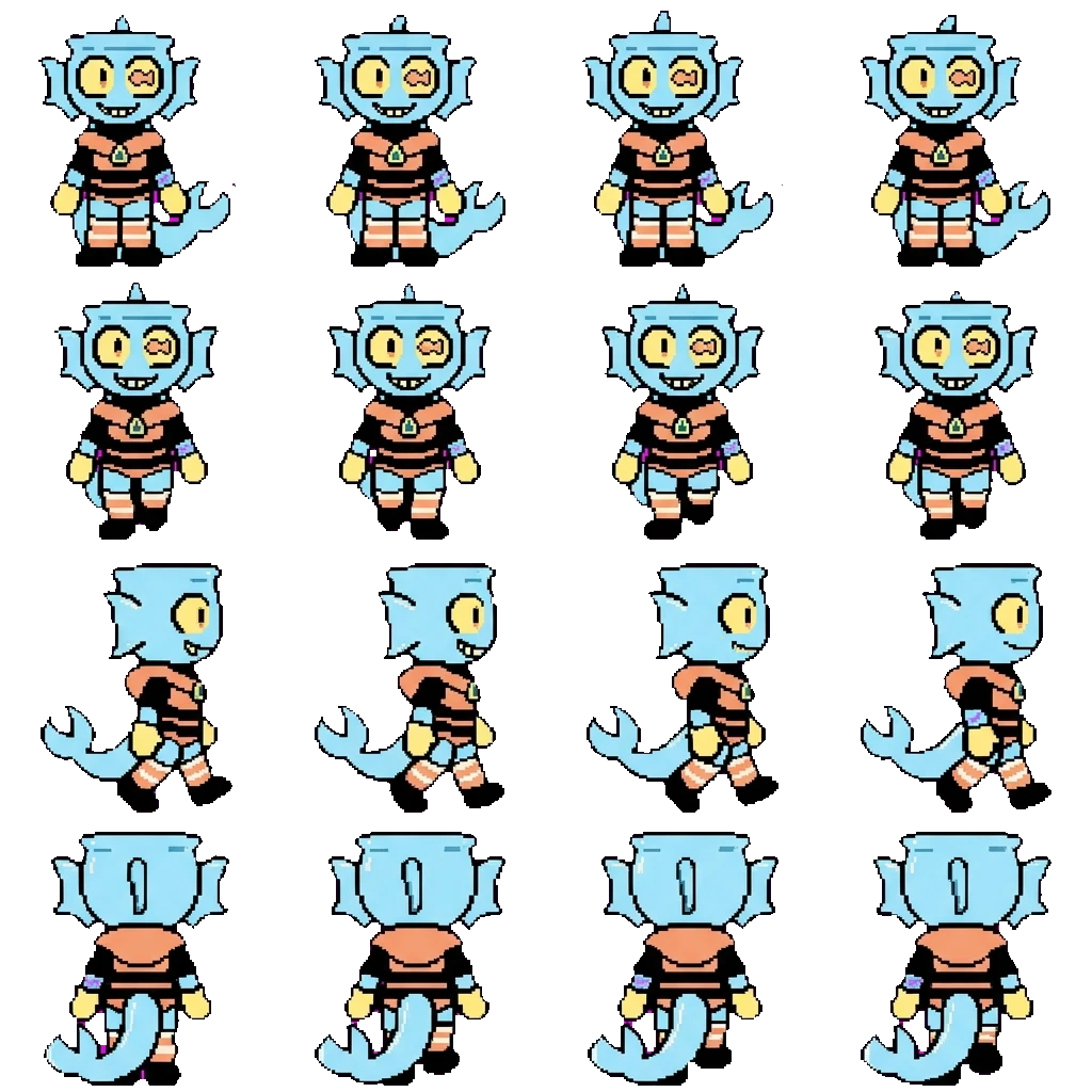 Finn movement sprite
