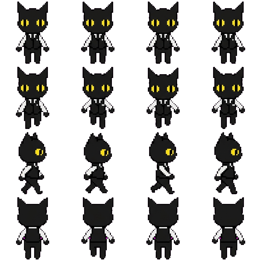 Secret Agent movement sprite