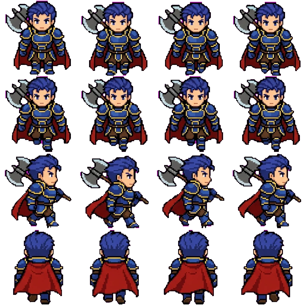 Hector movement sprite