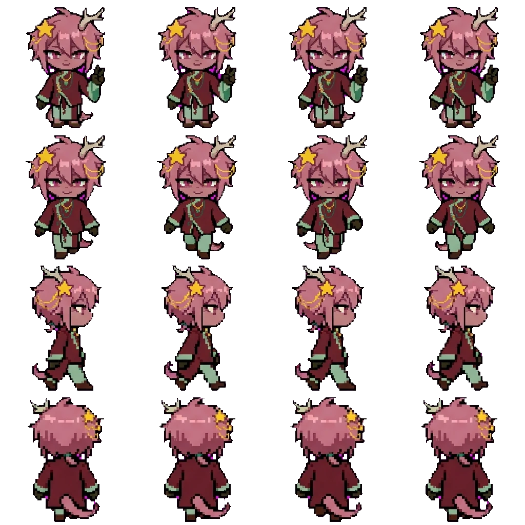 China movement sprite