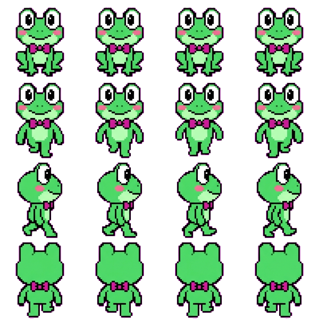 Ribbit movement sprite
