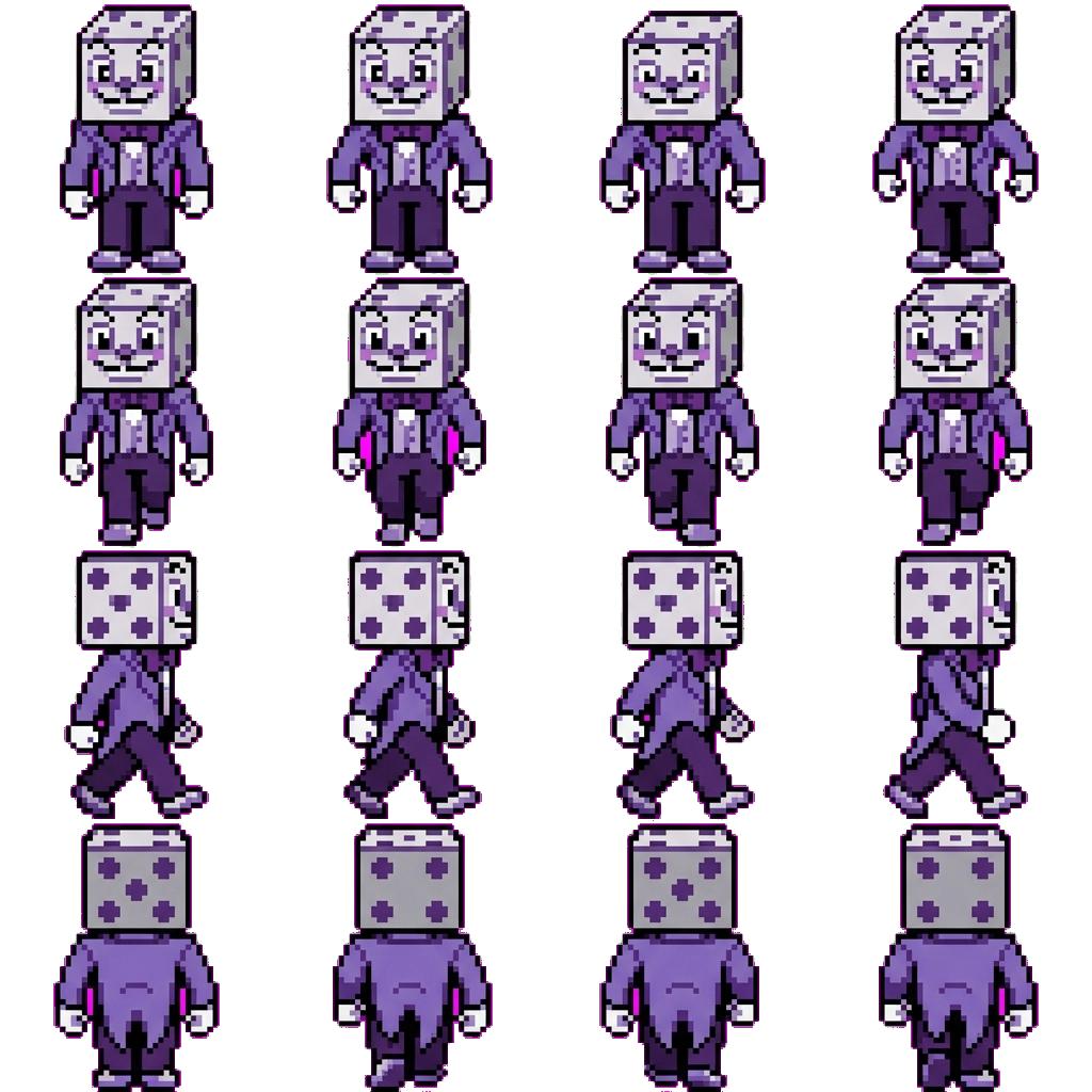 King Dice movement sprite
