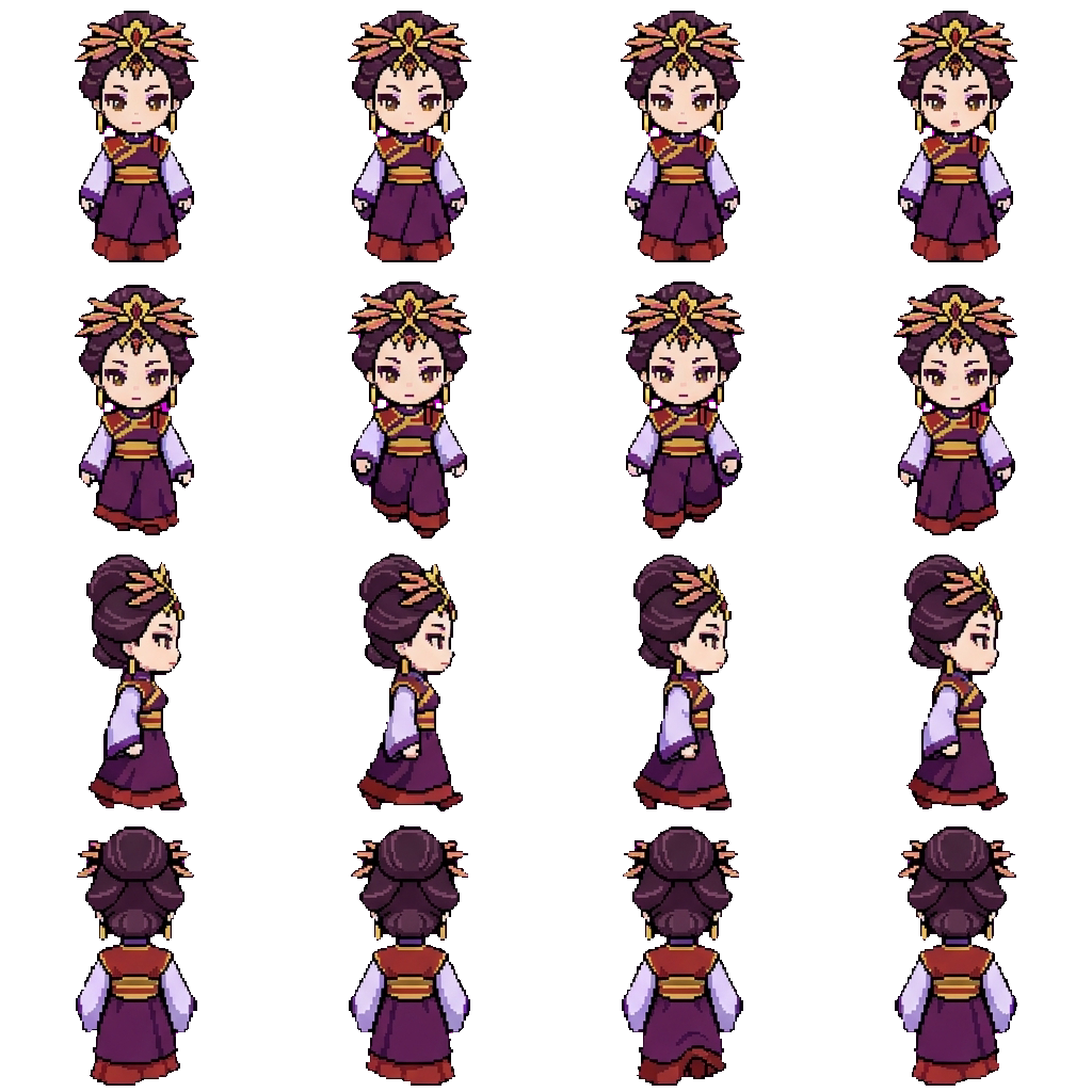 Loulan movement sprite