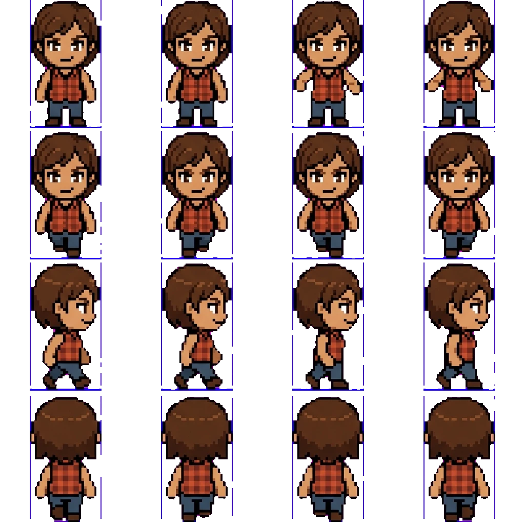 Jim Jiménez movement sprite