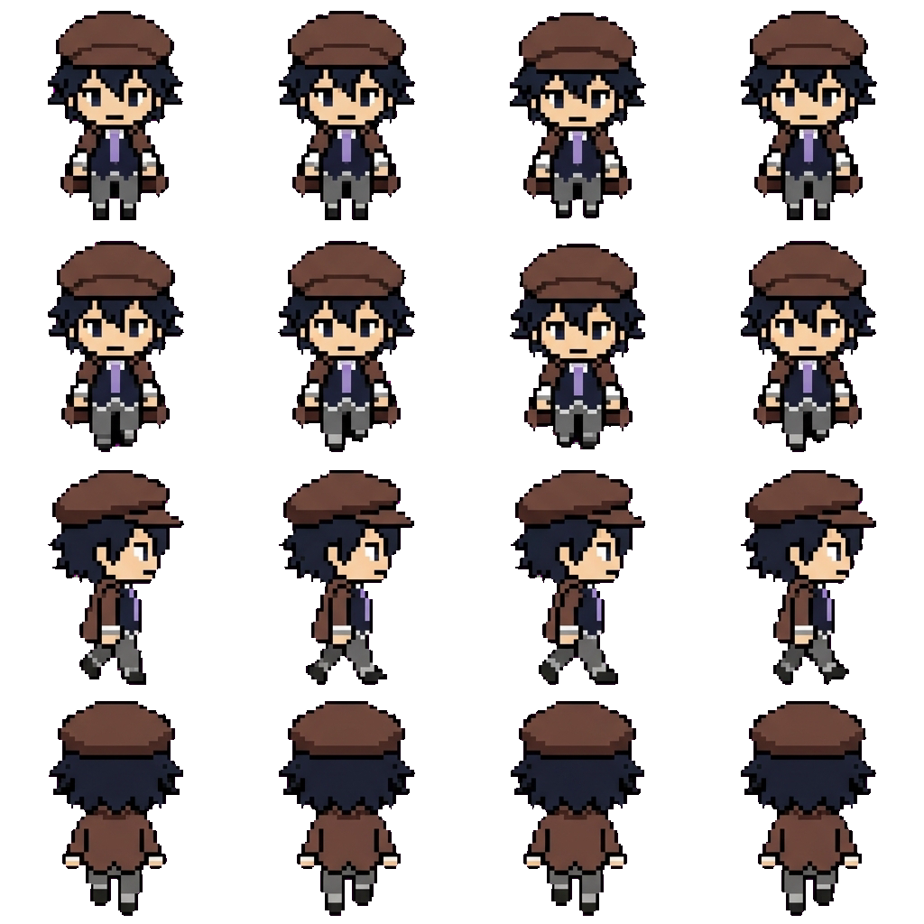 Рампо Эдогава movement sprite