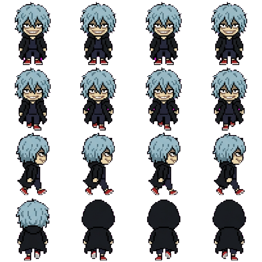 Shigaraki Tomura movement sprite