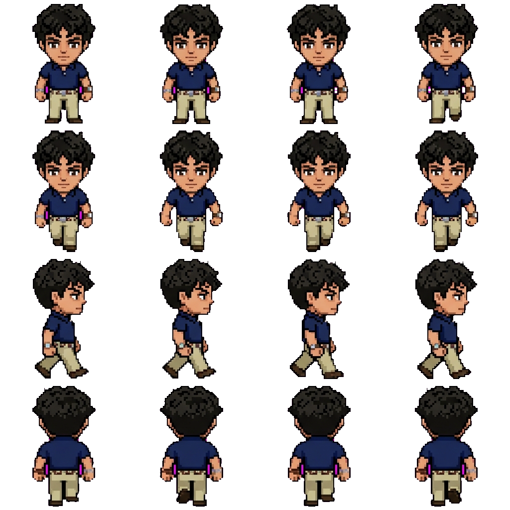 Nico movement sprite