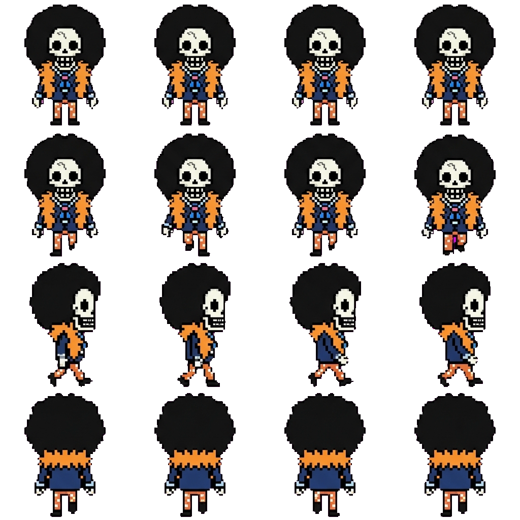 Brook movement sprite