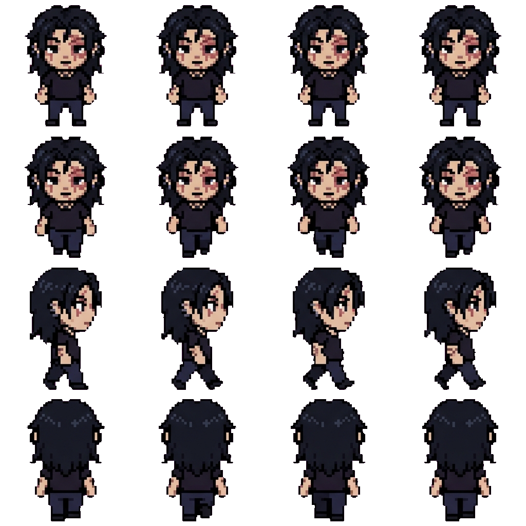 Trev movement sprite