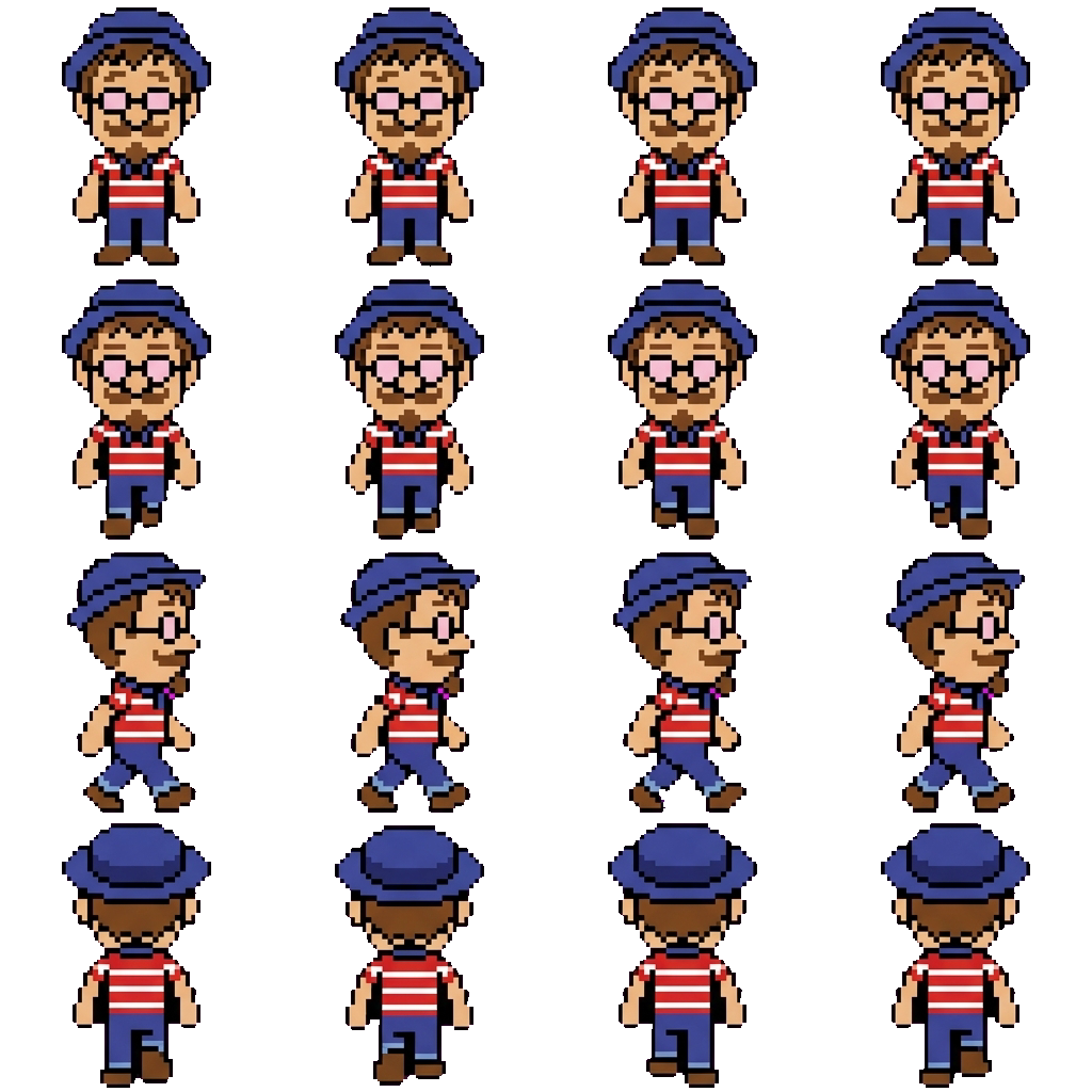 francois movement sprite