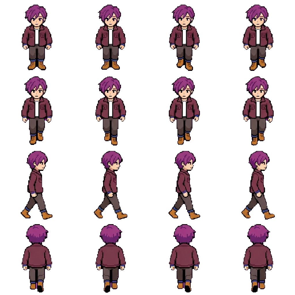 Tom movement sprite