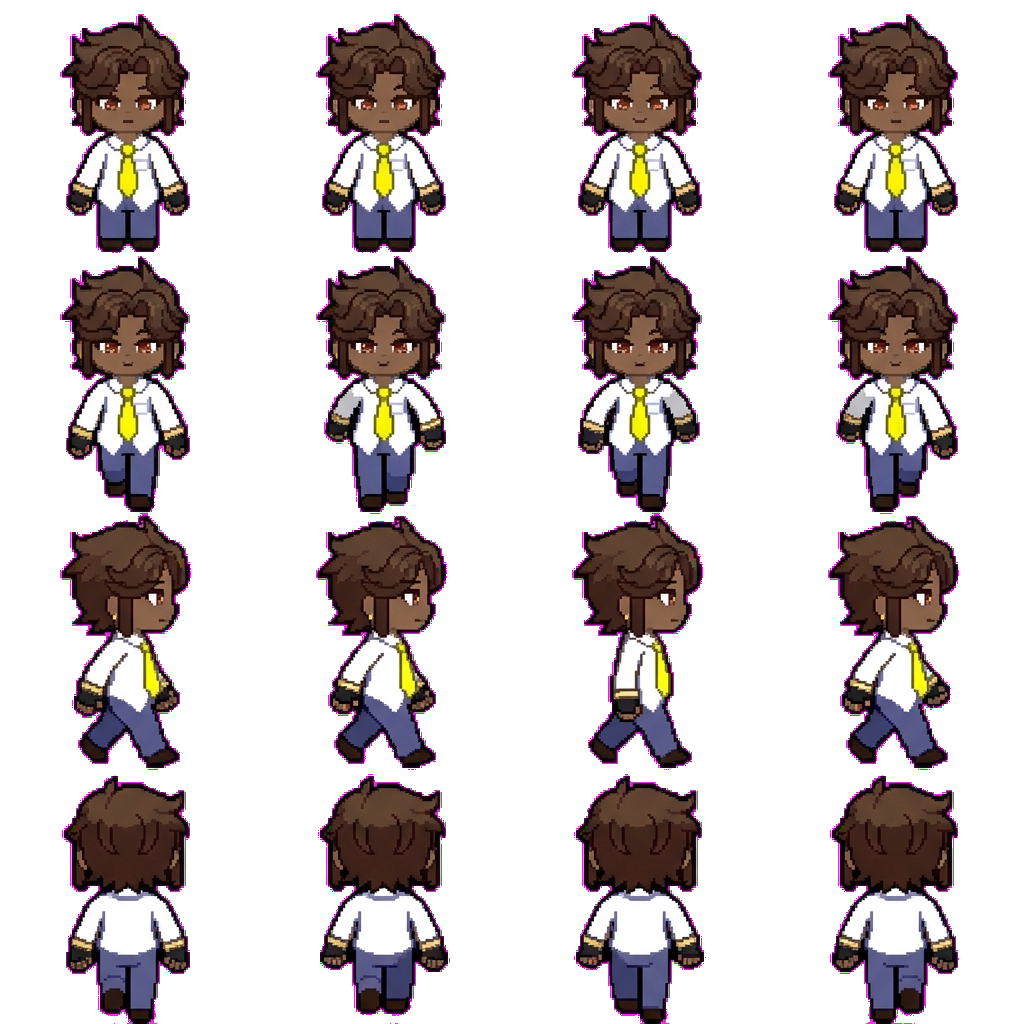 Adam movement sprite