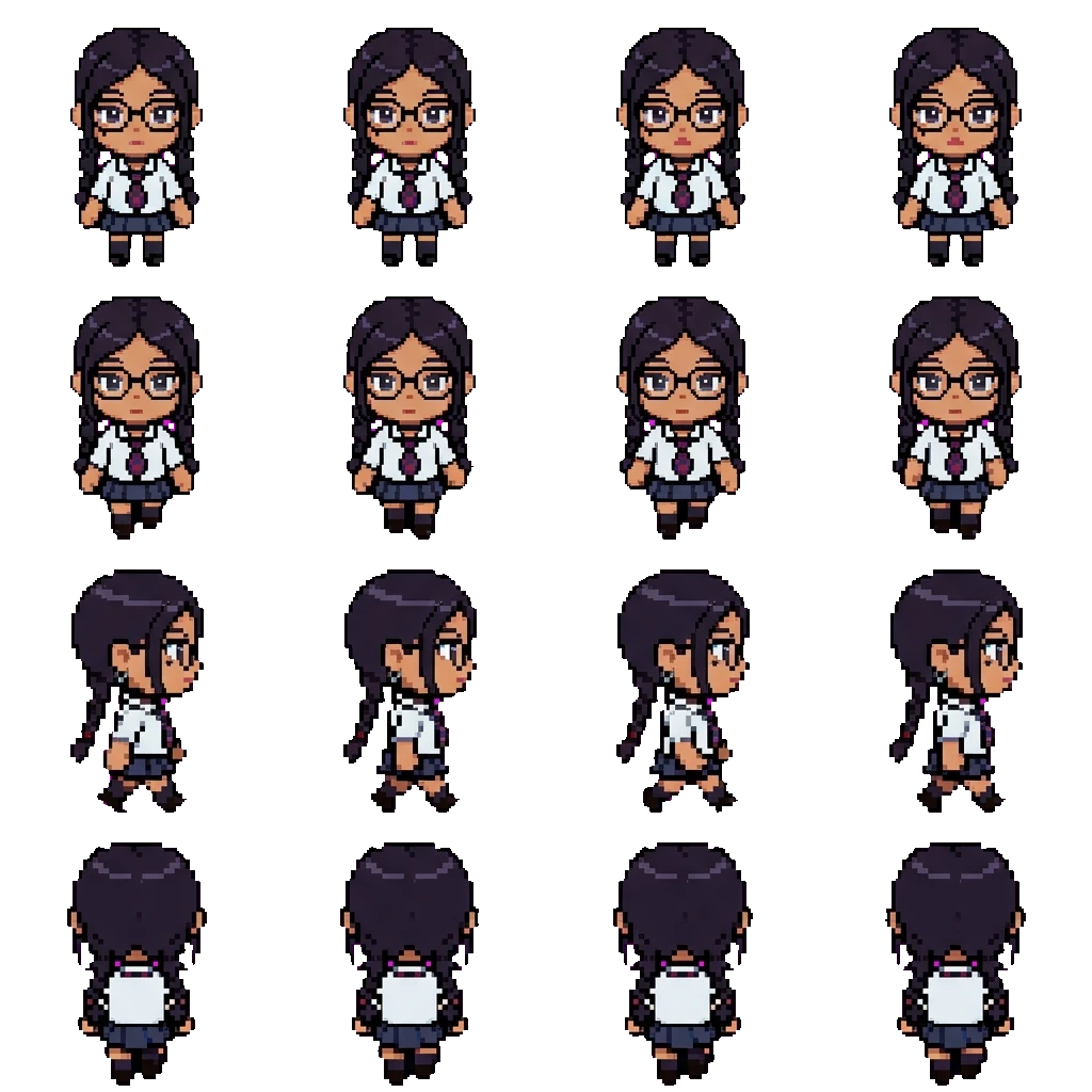 Sofia movement sprite