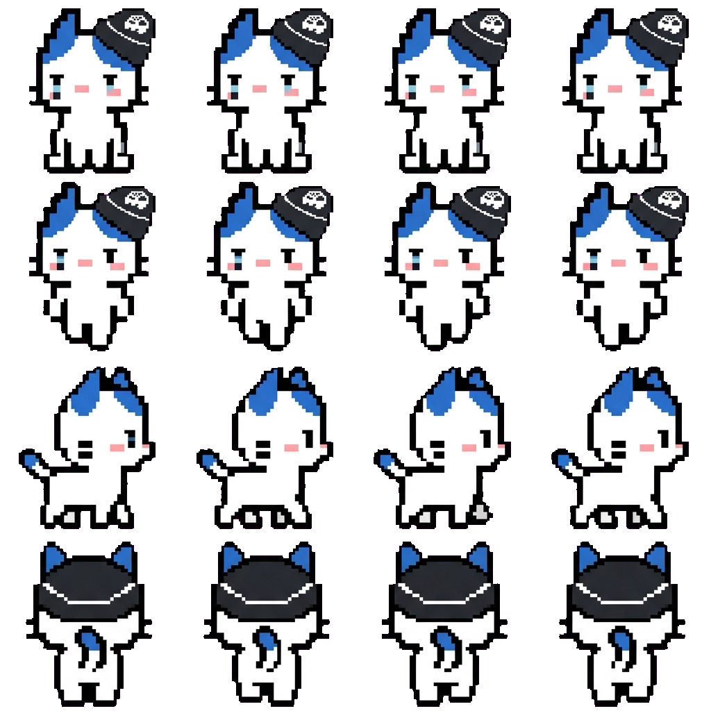 Captain Mars movement sprite