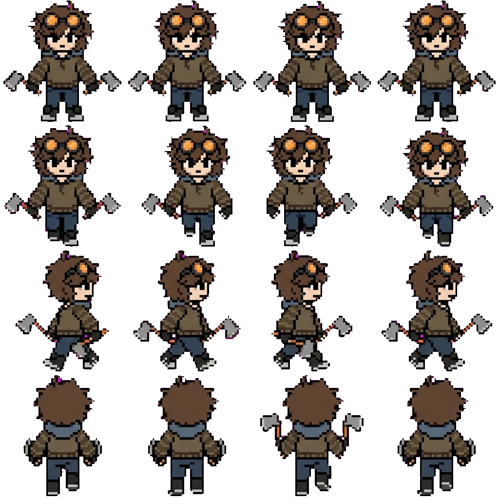 Toby movement sprite