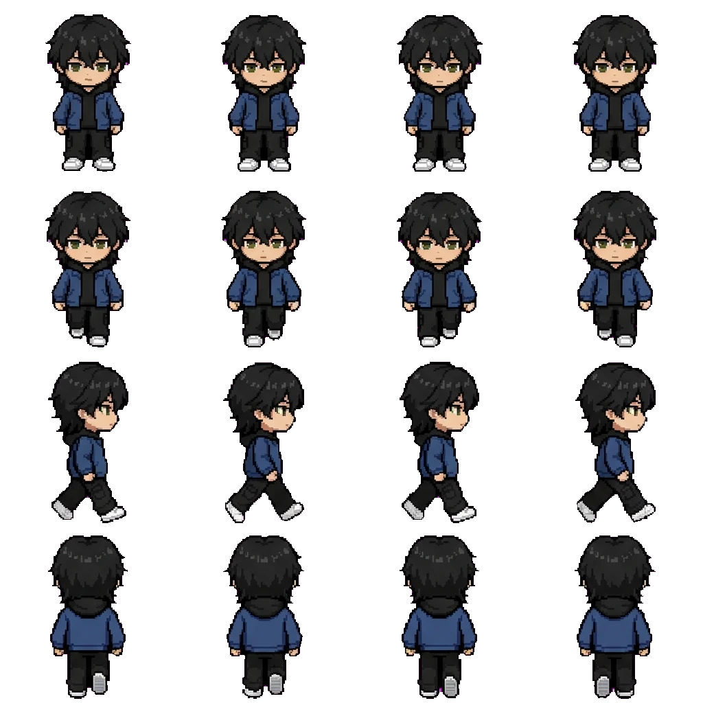Henry movement sprite
