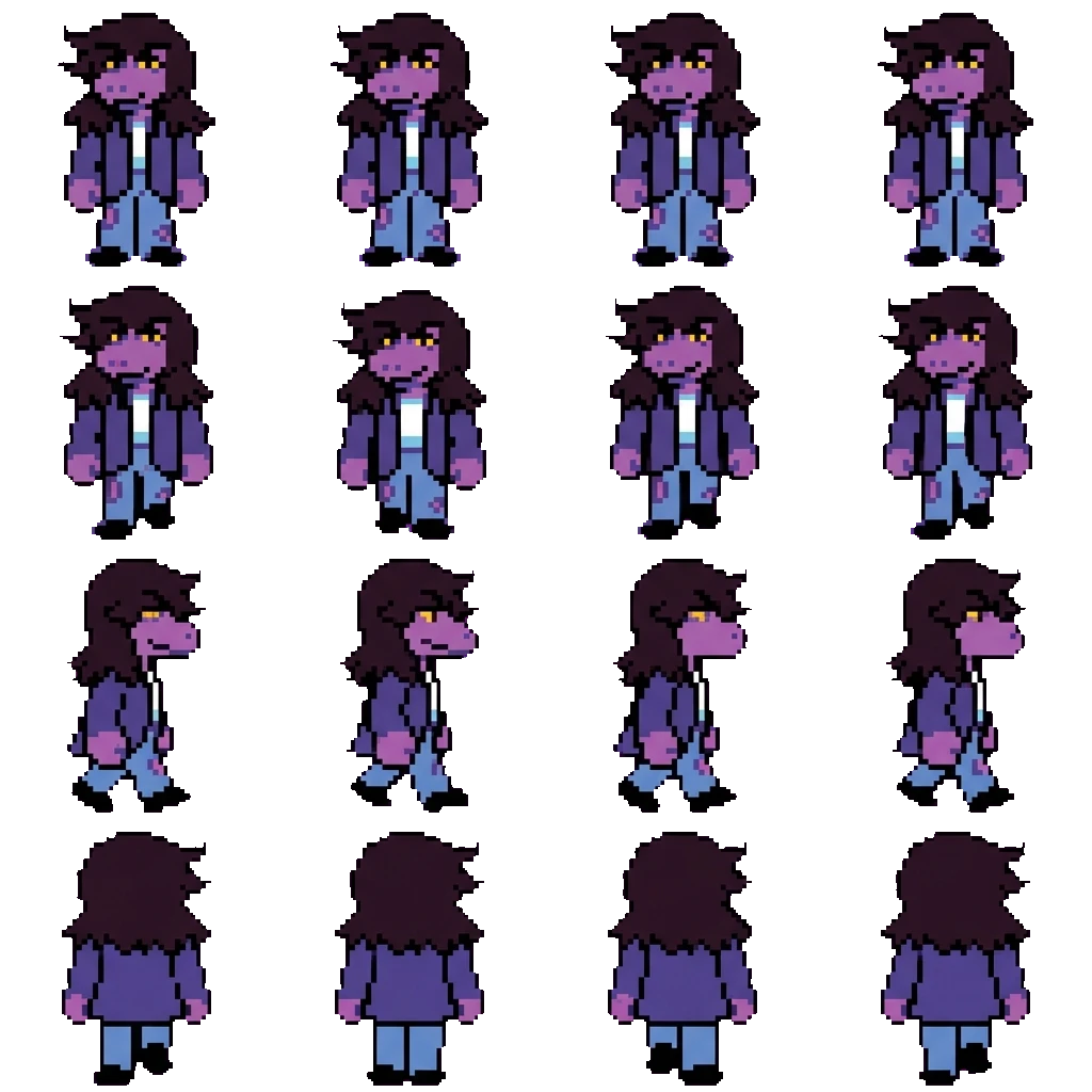 Susie movement sprite