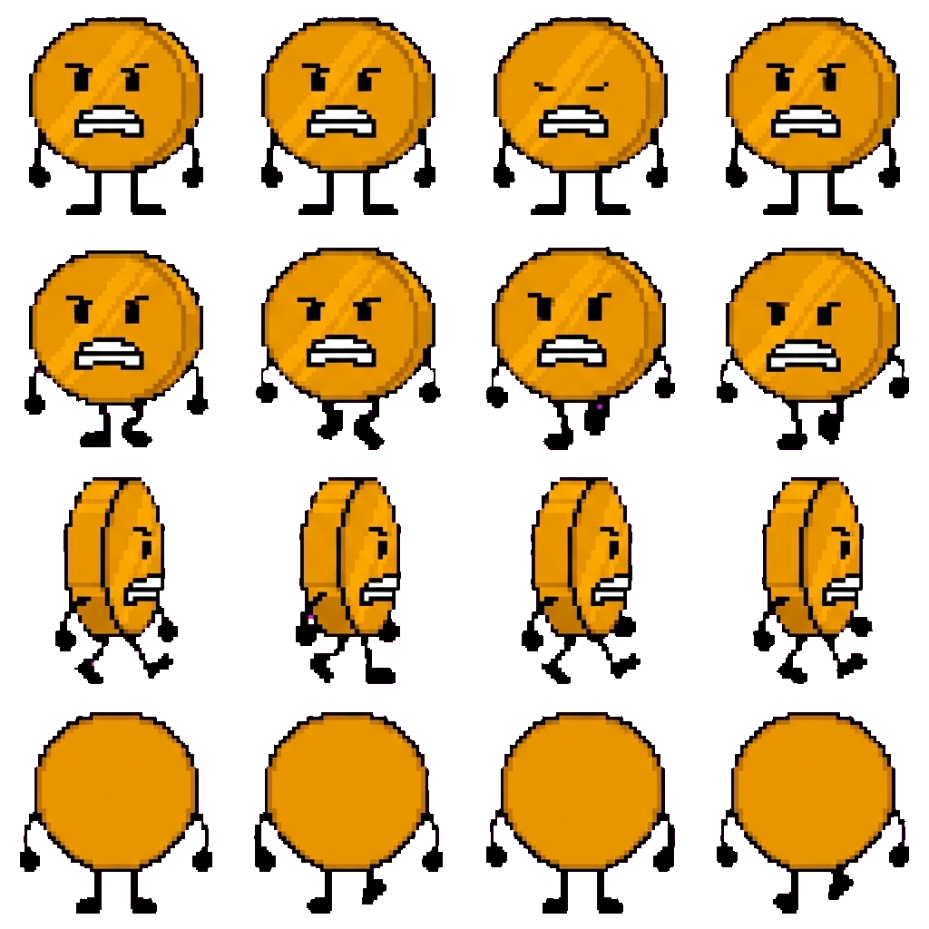 Coiny movement sprite