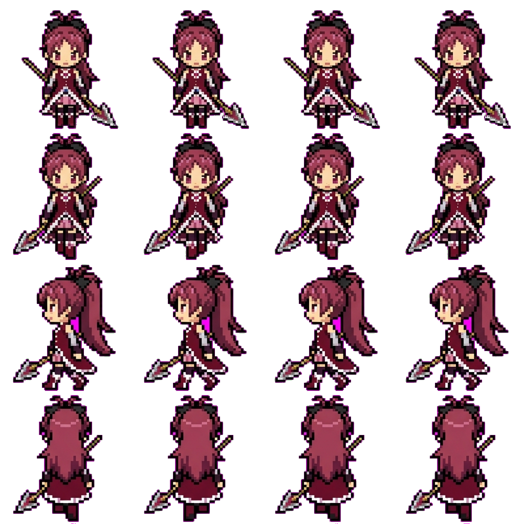 Kyoko movement sprite