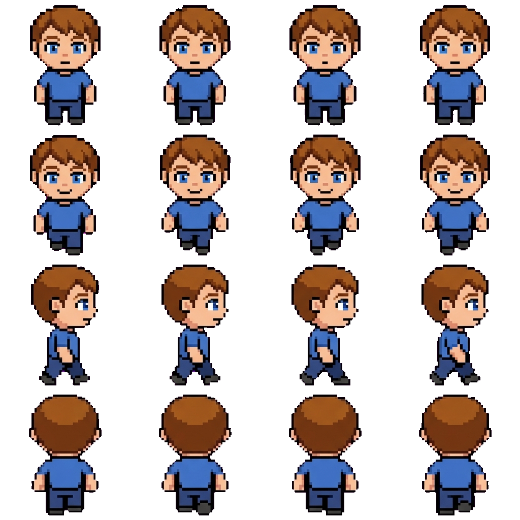 Sam movement sprite