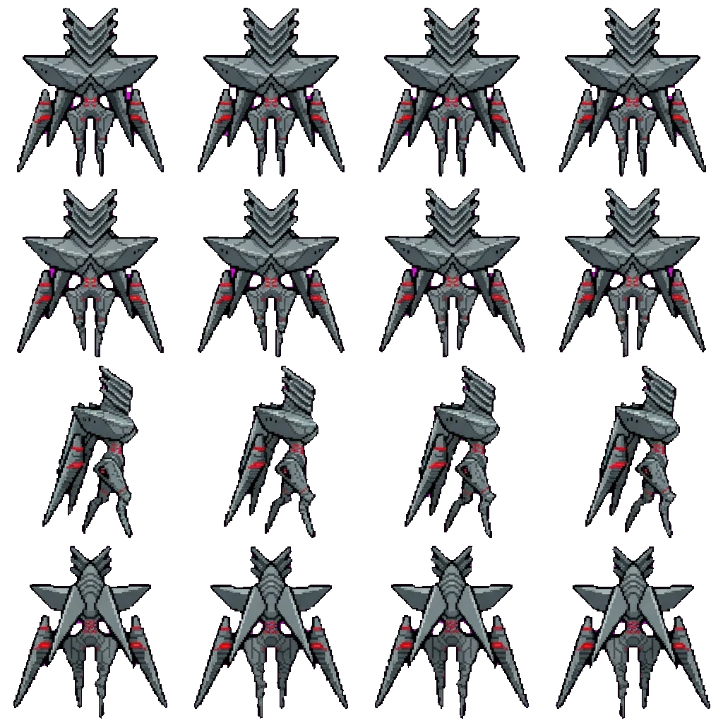 Master Ninja movement sprite