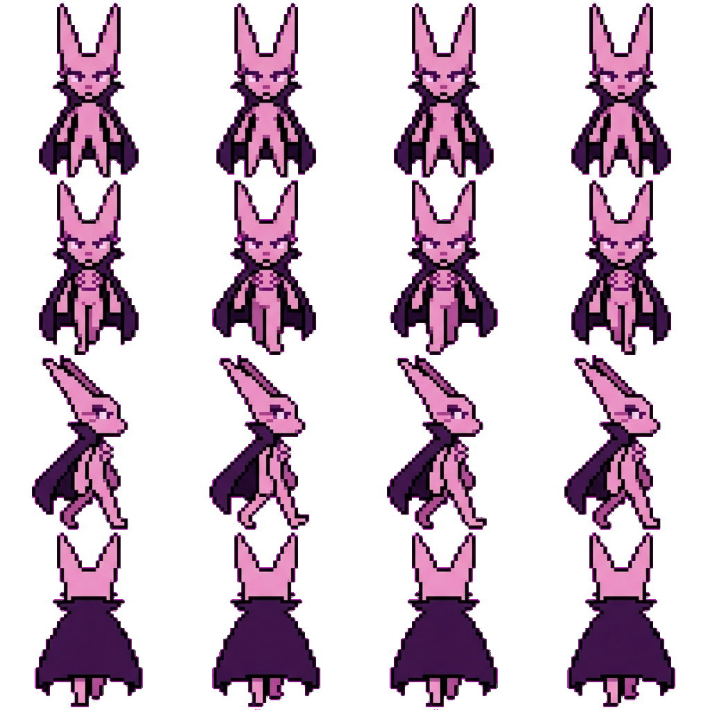 Rise!Yuma movement sprite