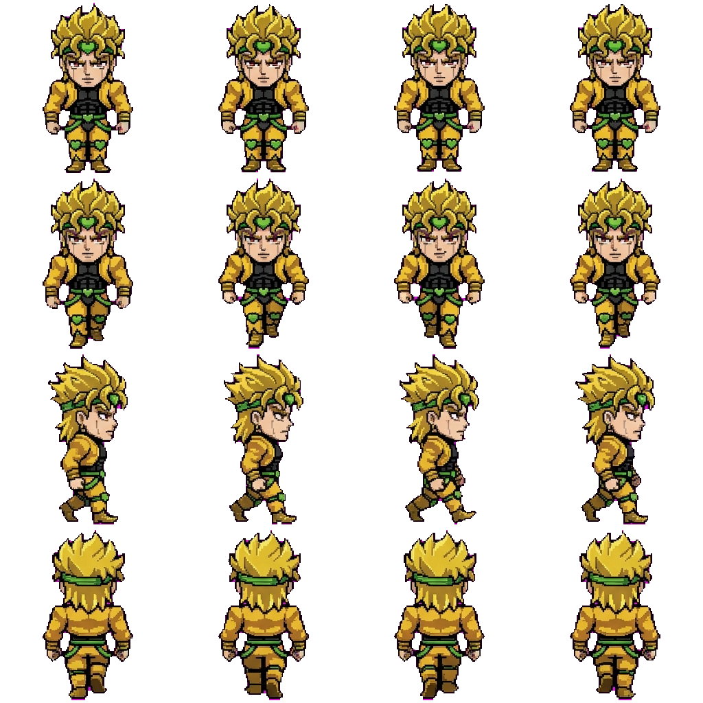 Dio Brando movement sprite