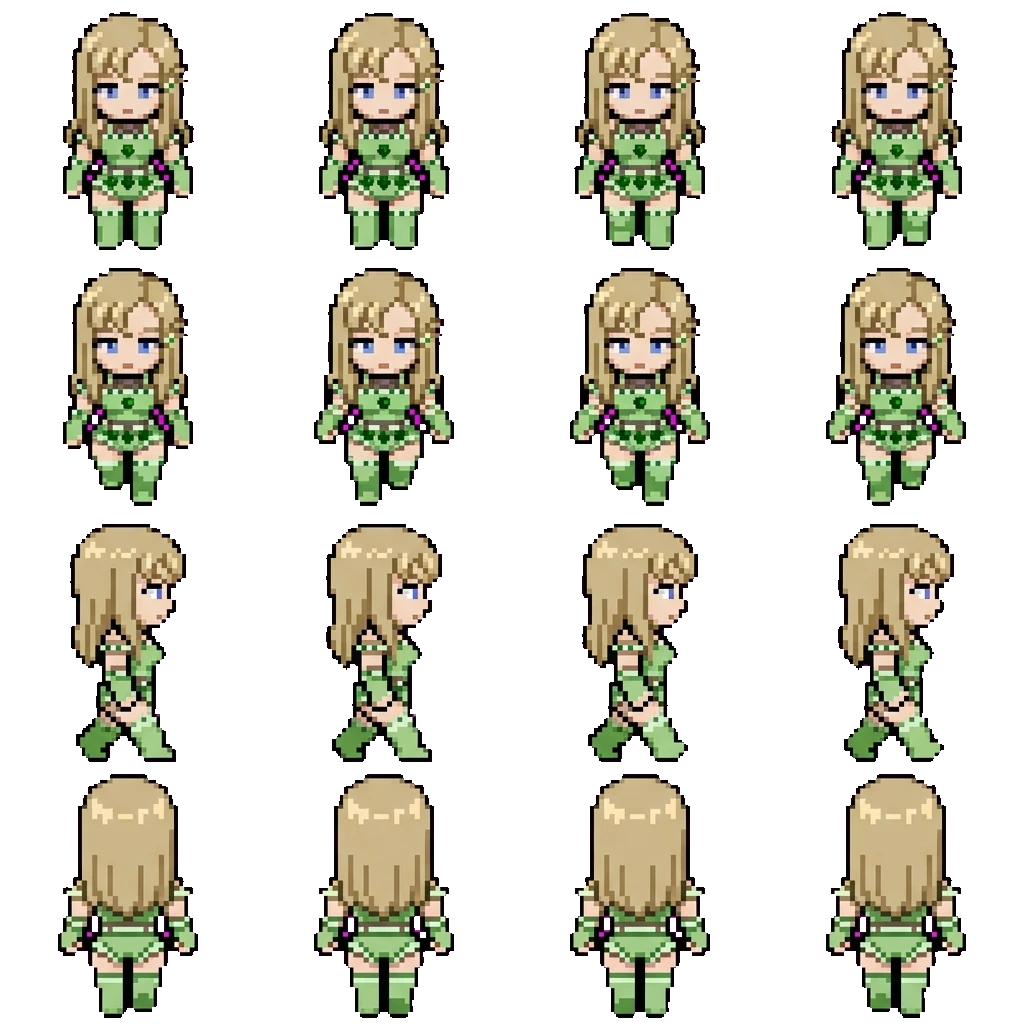 Airi movement sprite
