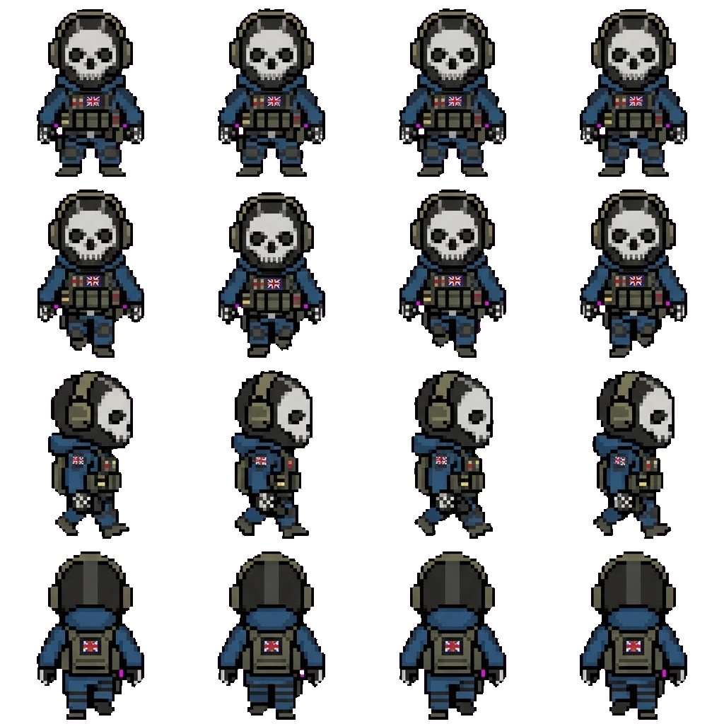 Ghost movement sprite