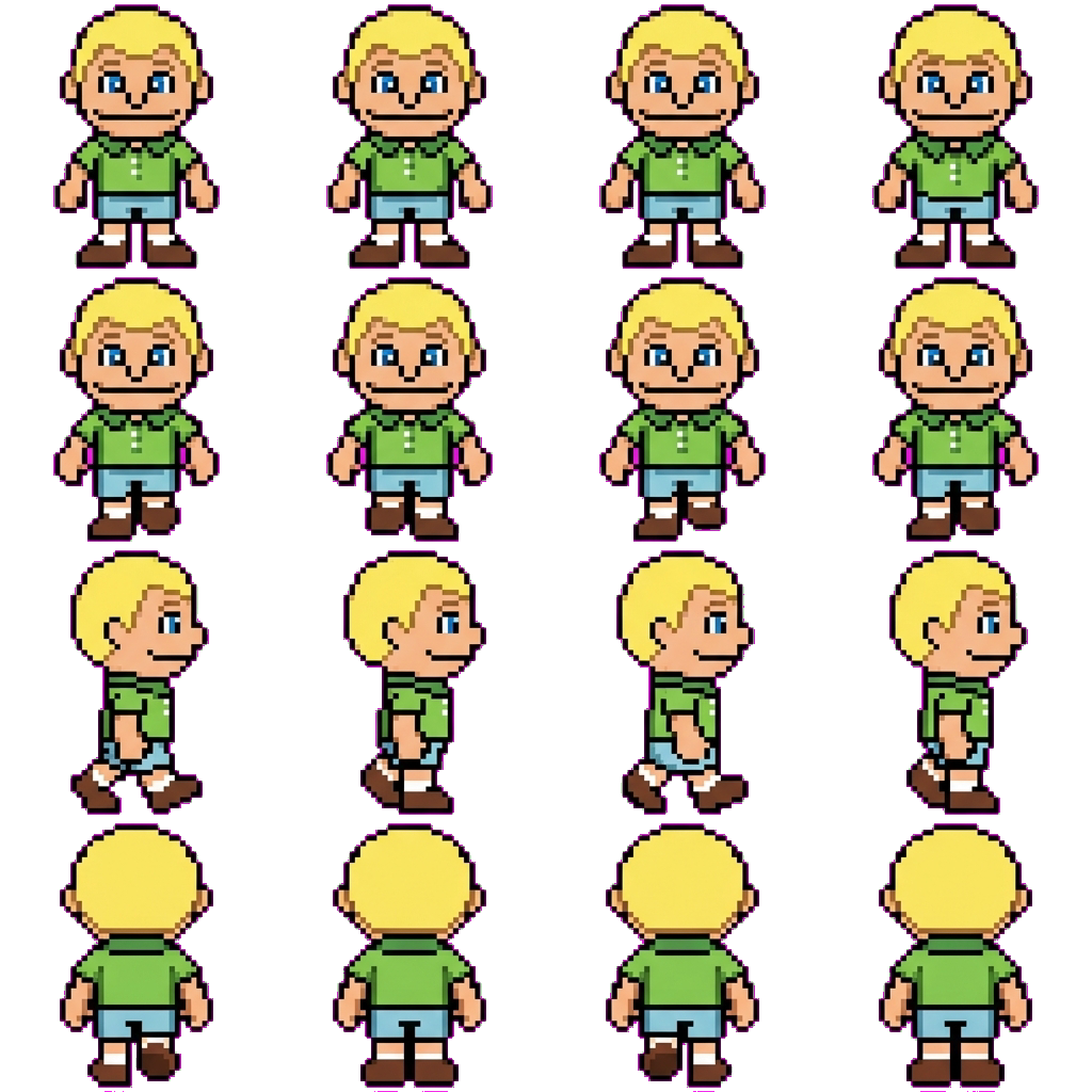 Timmy movement sprite