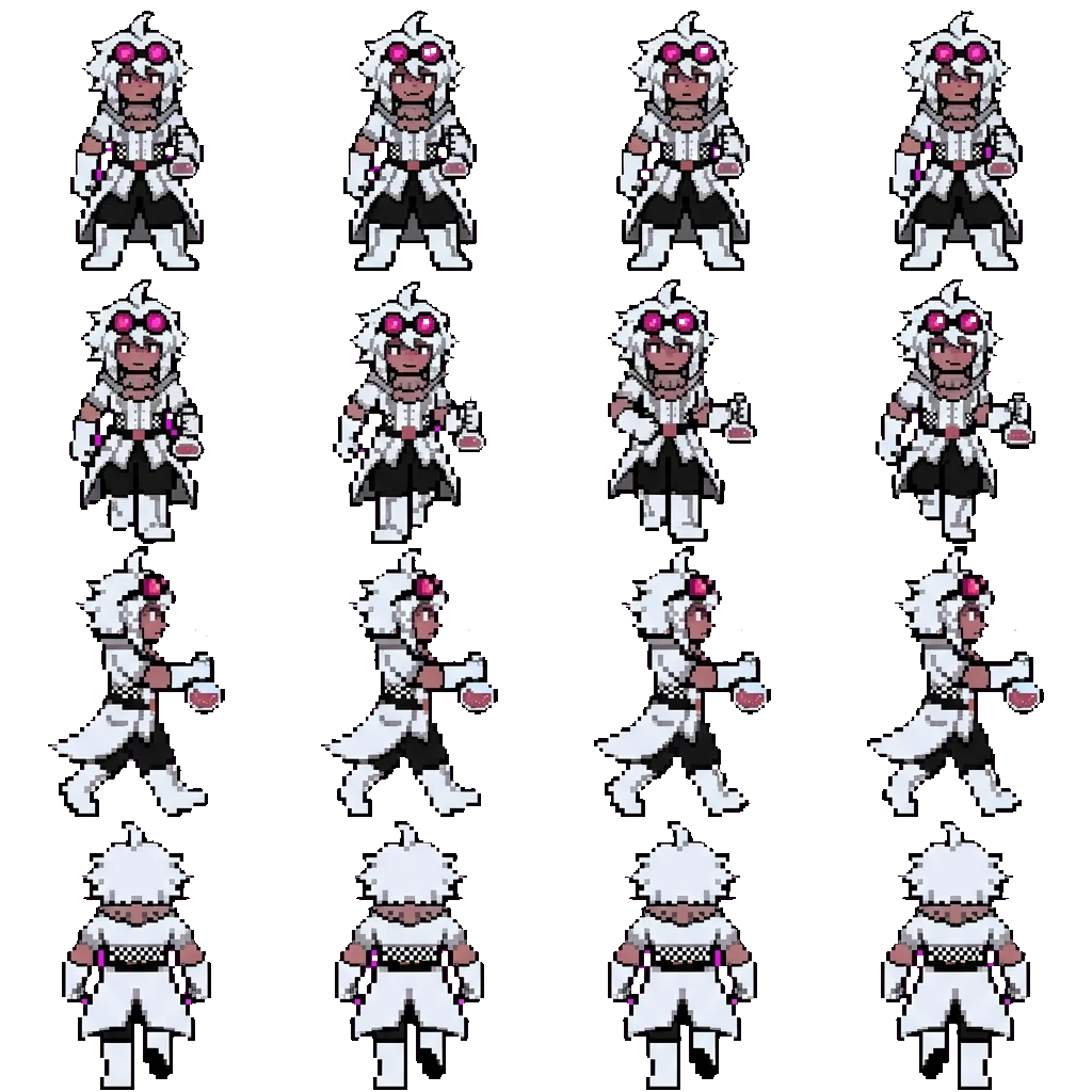 Crazychemis movement sprite