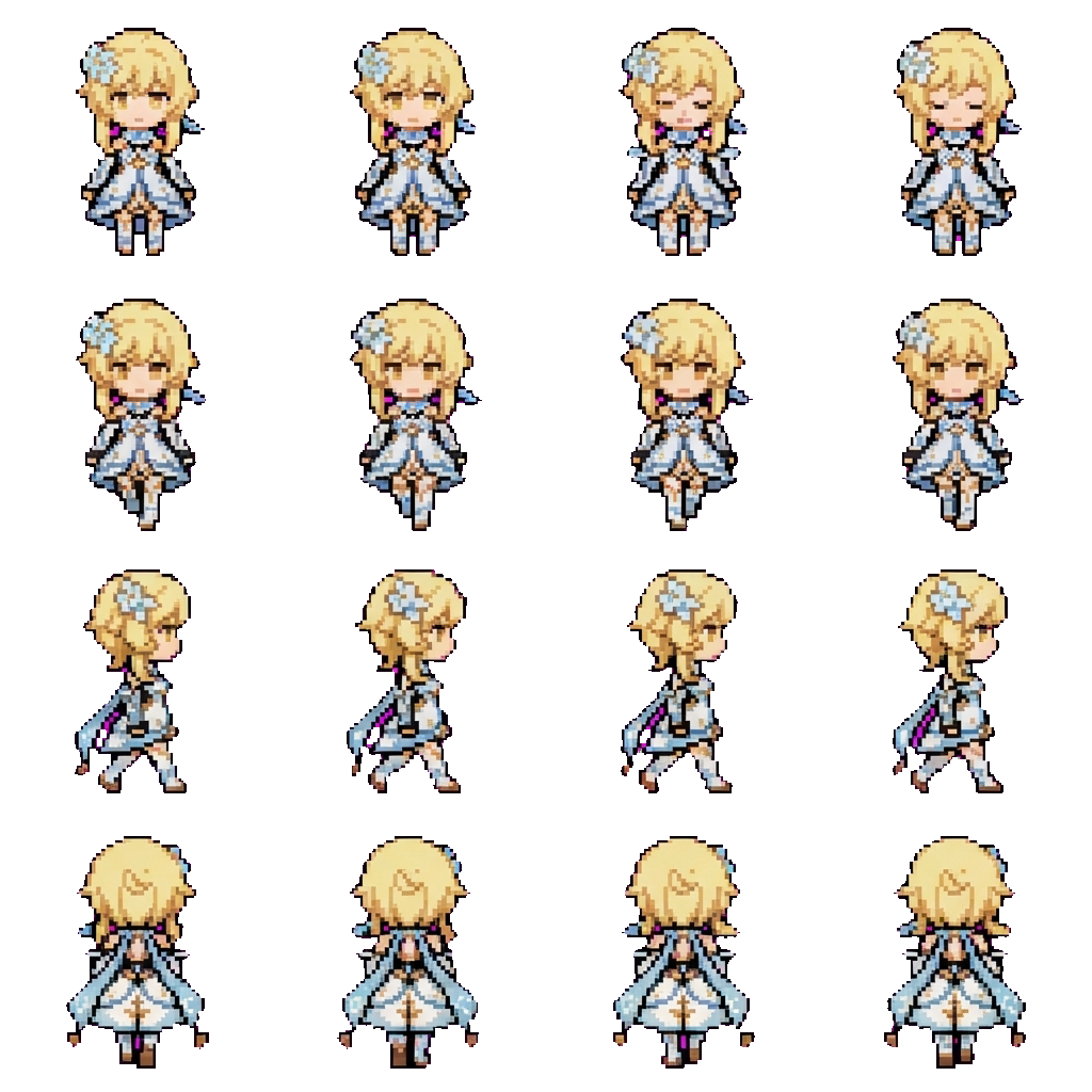 Lumine movement sprite