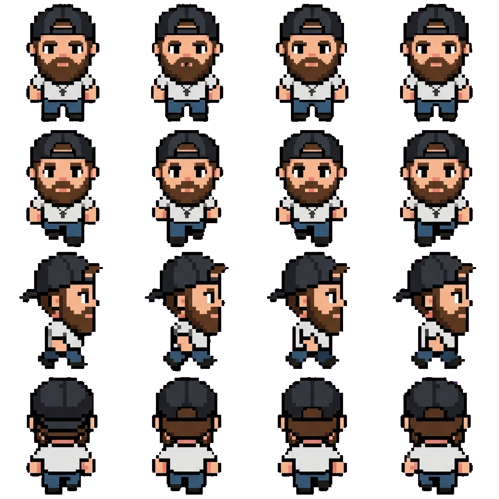 Colin movement sprite
