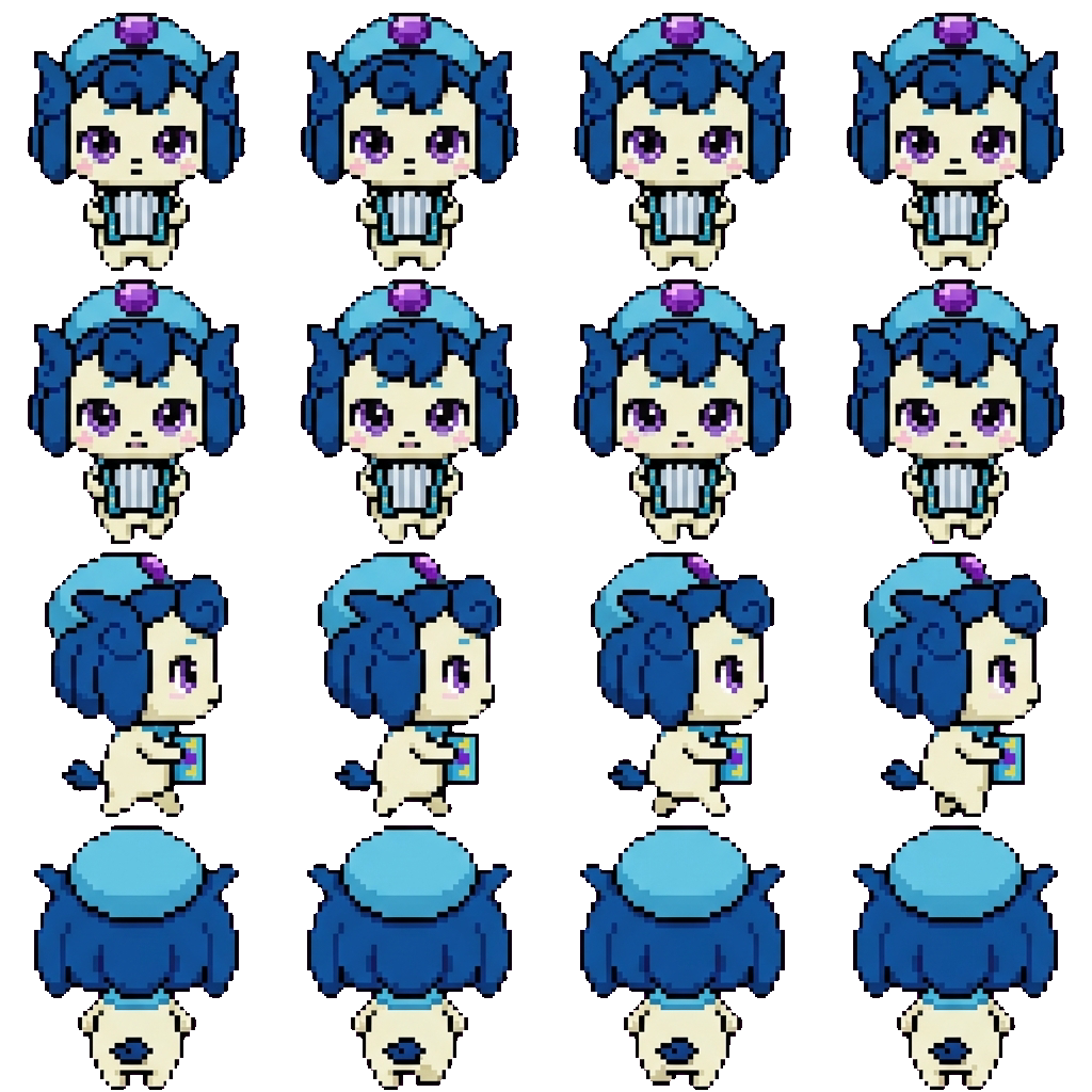 TimidPing movement sprite