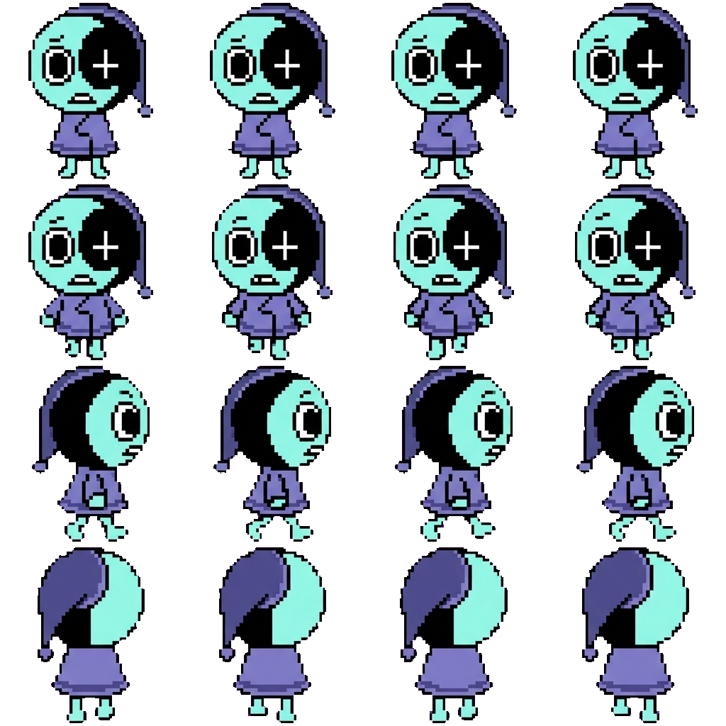 Astro movement sprite