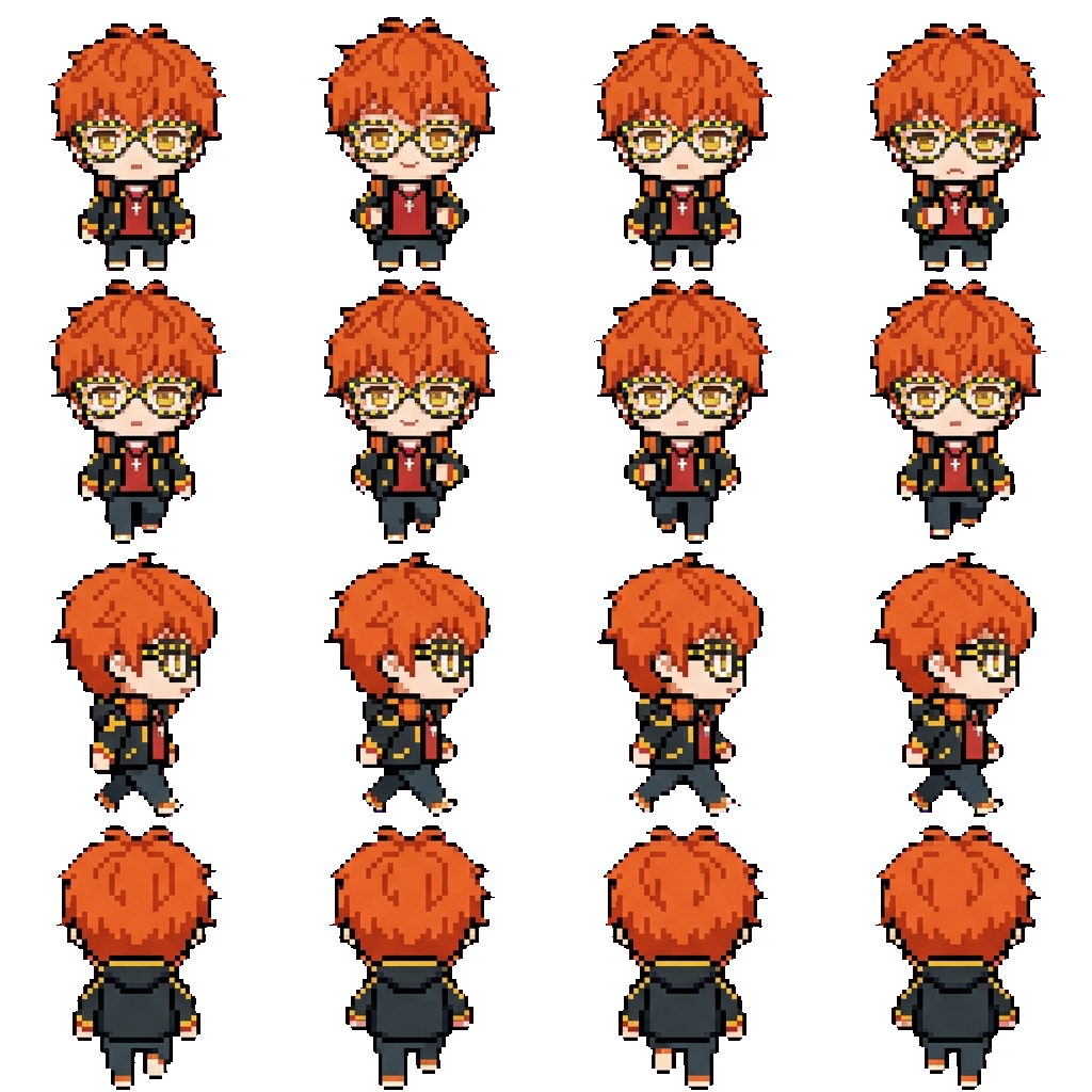 Saeyoung movement sprite