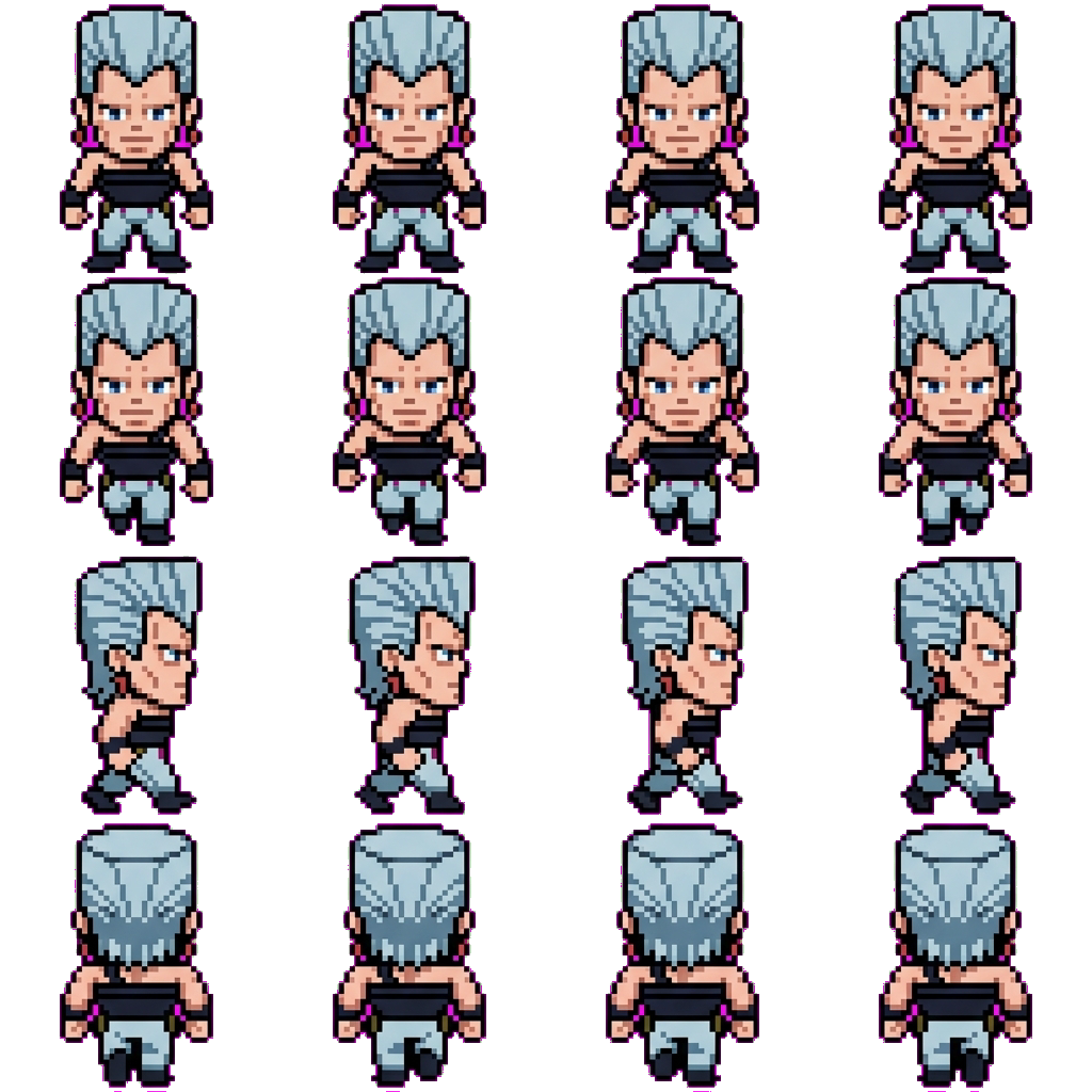 Polnareff movement sprite