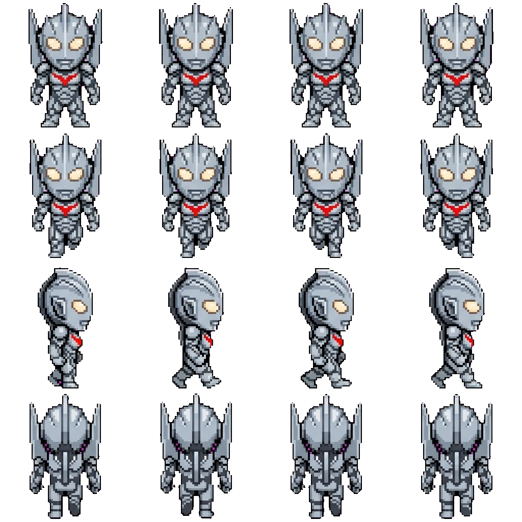 Ultraman Noa movement sprite