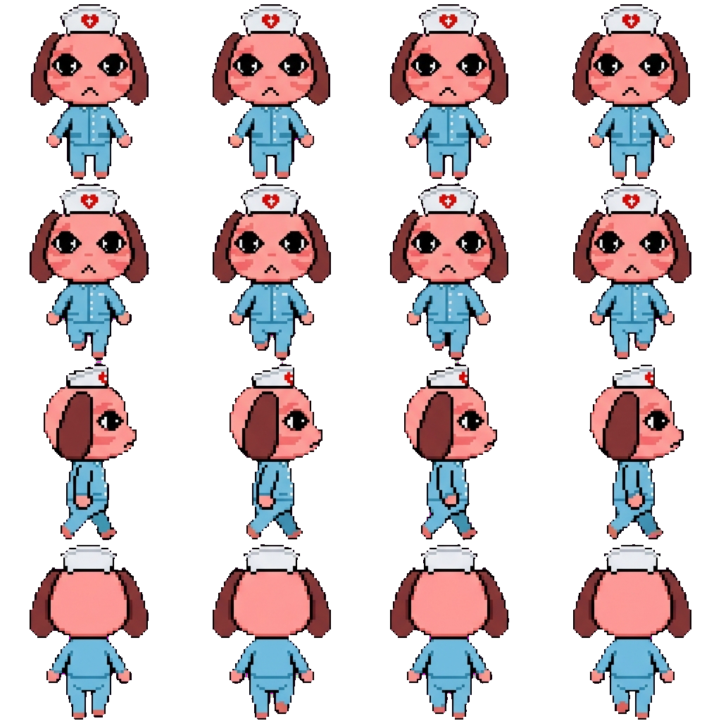 Nurse movement sprite