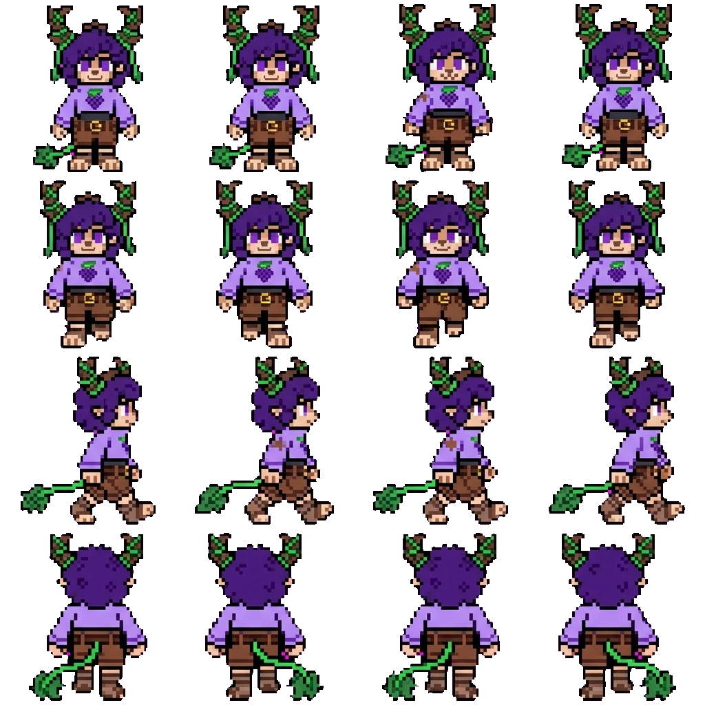 Greap movement sprite