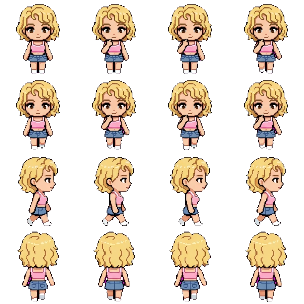Sophie movement sprite