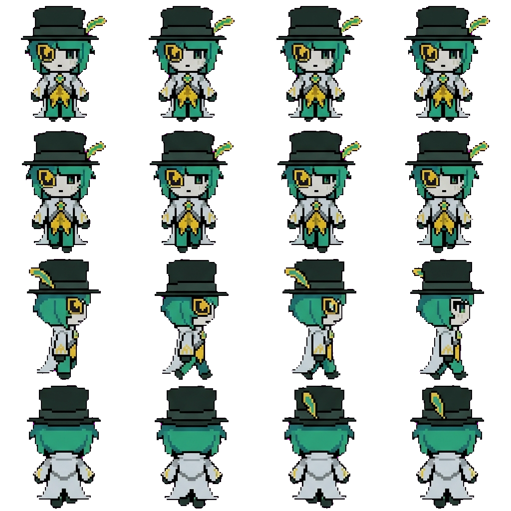 Сапфира movement sprite